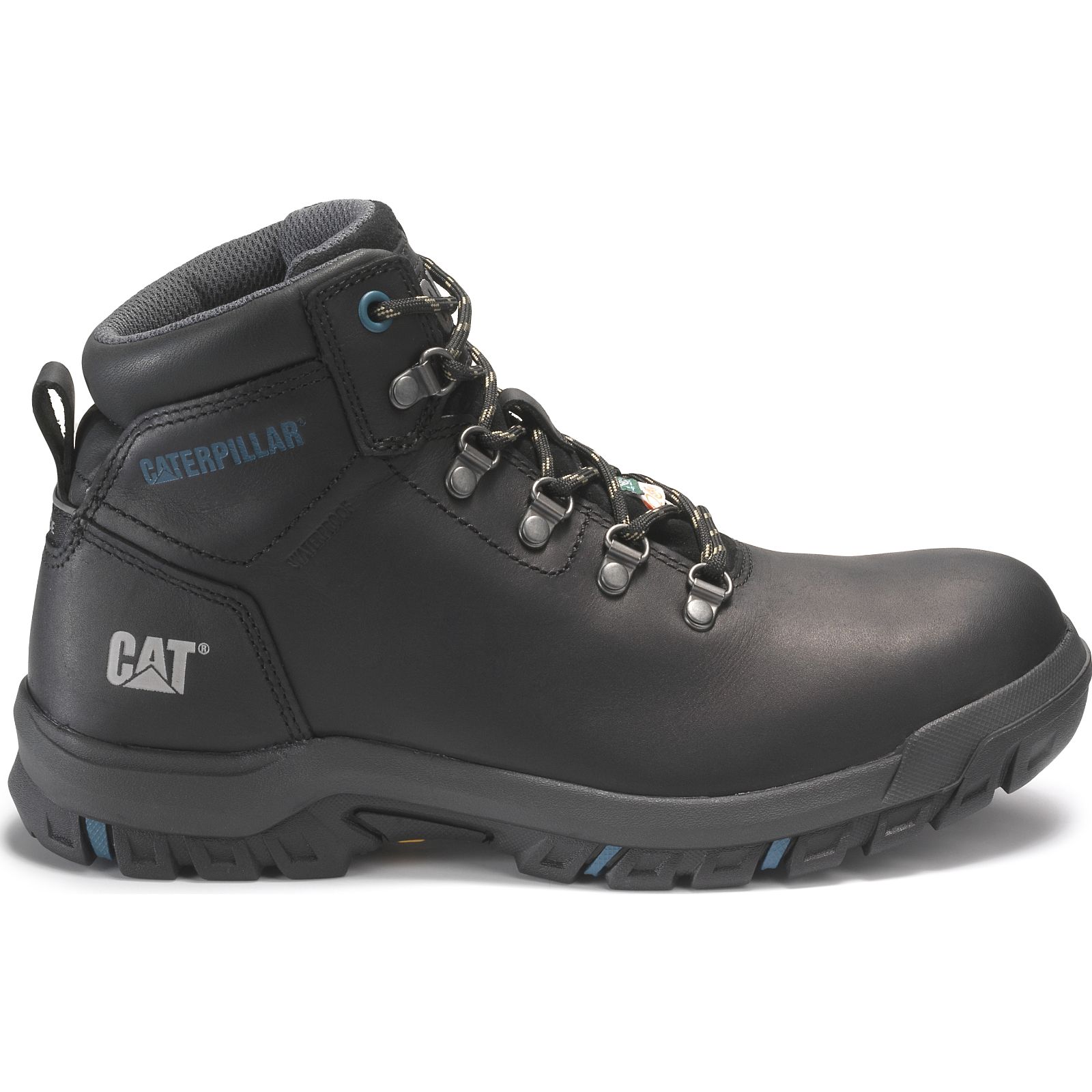 Caterpillar Mae St Waterproof Csa Philippines - Womens Work Boots - Black 75084ABYF